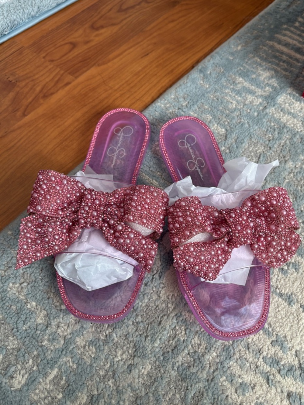 Jessica Simpson Kilenya Oversized Bow Sandal Size 7